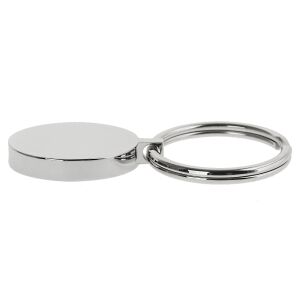 SRC® Schlüsselanhänger Kreis Micro-Urne aus poliertem Edelstahl Wunschgravur AP 529