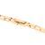 Asche Armband aus Edelstahl zum Befüllen in der Farbe Rosegold mit schwarzen Ringen Memorial AP 141 S Rosegold