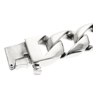 Charismatum® Asche Armband für Herren aus Edelstahl 20 cm Gravur AP664 20 cm