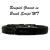 Charismatum® Asche Armband aus Edelstahl sowie Leder mit Elementen verziert 18 cm Gravur AP678 18 cm