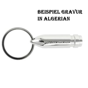Charismatum® Schlüsselanhänger für Haare oder Asche Gravur möglich aus Edelstahl AP 304